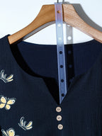 SAIDE™ | S187 TOP - PLUS SIZE CASUAL TOP