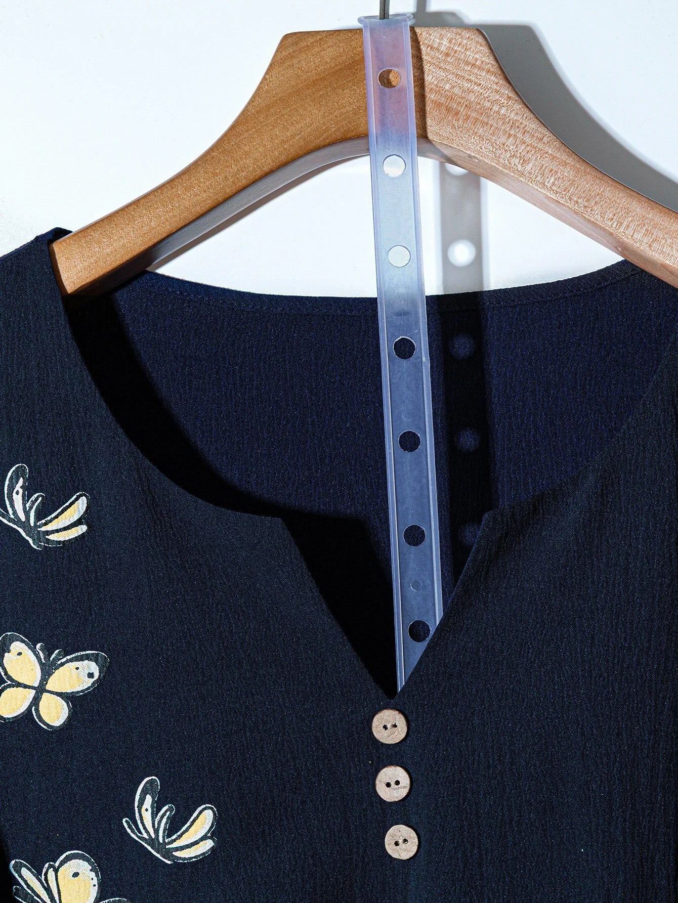SAIDE™ | S187 TOP - PLUS SIZE CASUAL TOP