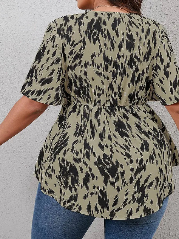 SAIDE™ | S195 TOP - PLUS SIZE CASUAL TOP