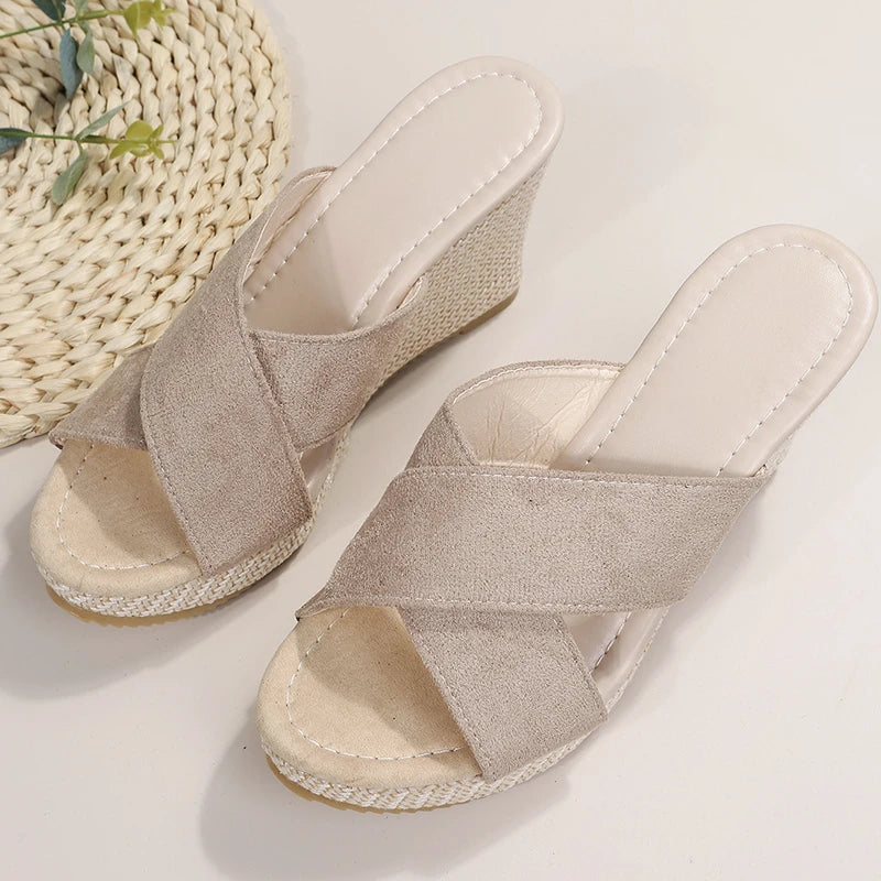 SAIDE™ | S155 SANDALS - SUMMER WEDGE PLATFORM SANDALS