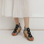 SAIDE™ | S32 SANDALS - FASHION PLATFORM WEDGE SANDALS