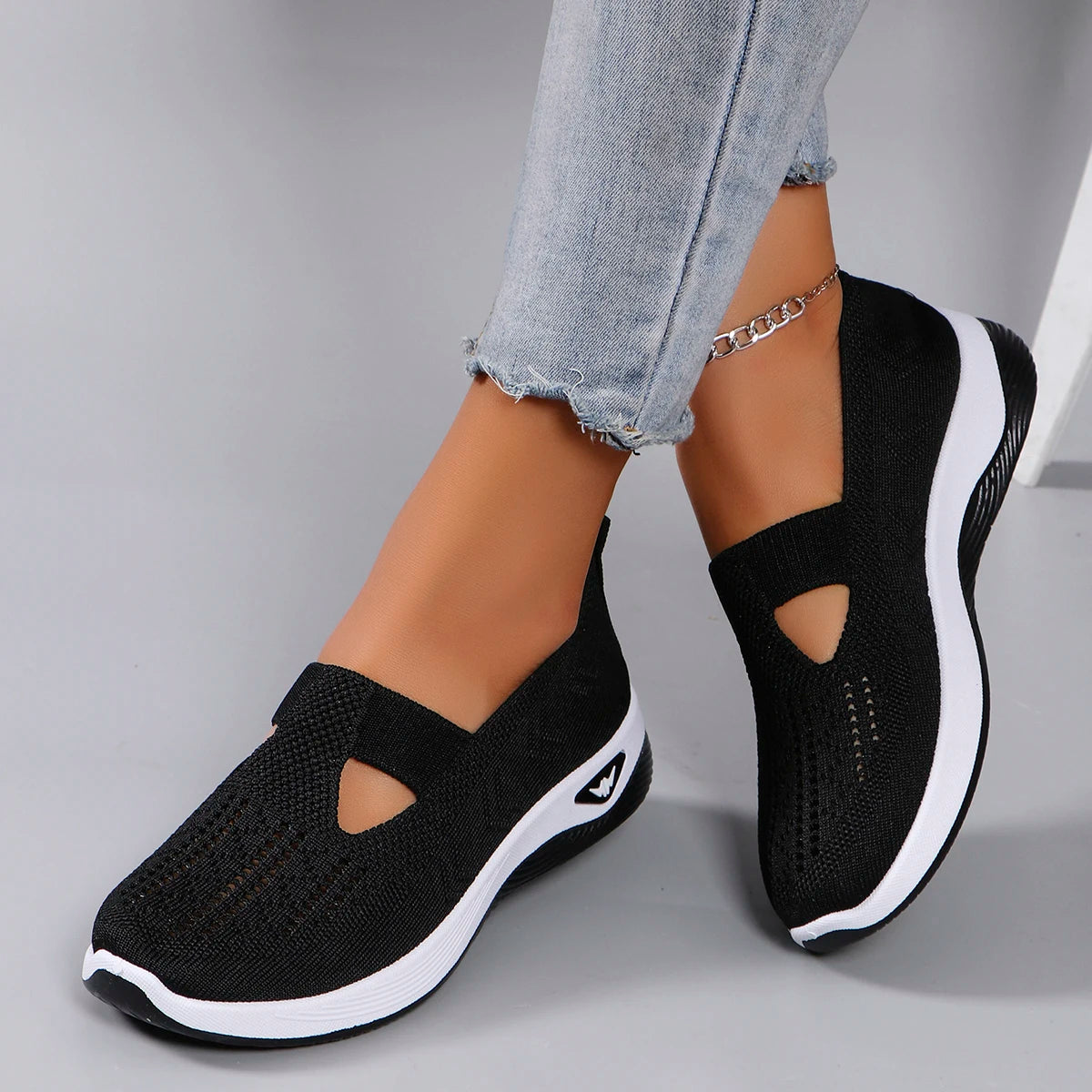 SAIDE™ | S94 SHOES - WOMEN'S SUMMER BREATHABLE MESH FLAT CASUAL SNEAKERS