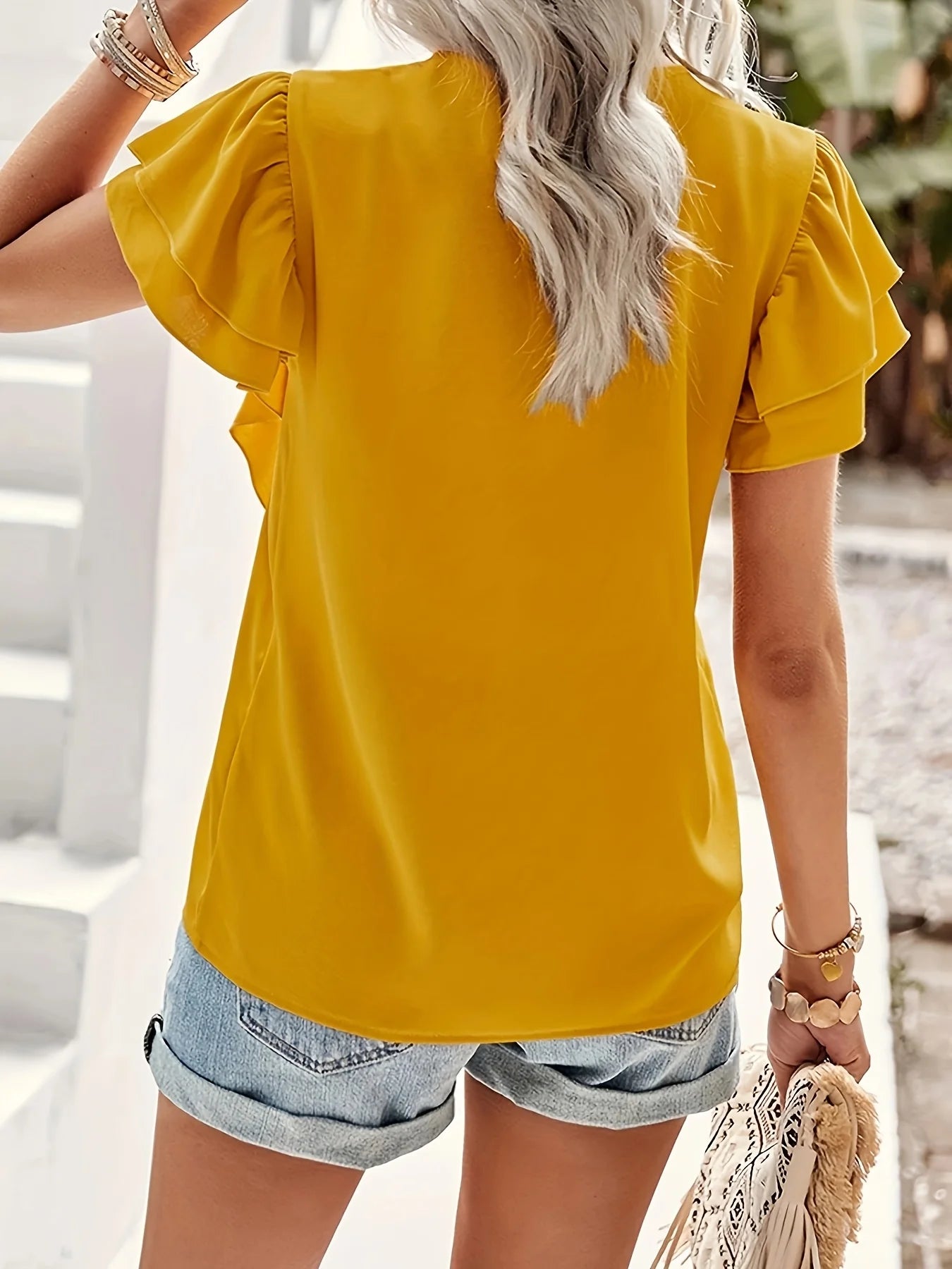 SAIDE™ | S86 BLOUSE - PLUS SIZE SUMMER CHIC ELEGANT CASUAL SHIRT