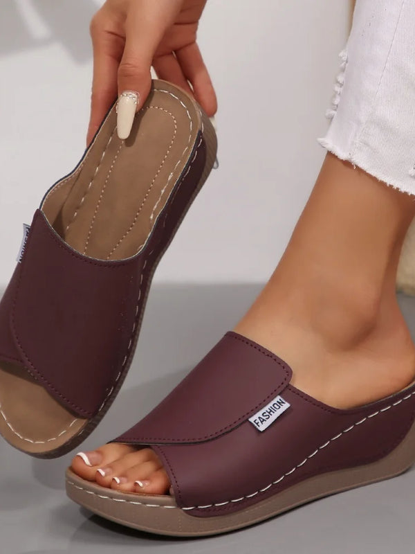 SAIDE™ | S60 SLIPPERS - SUMMER SOFT PLATFORM WEDGE FLIP FLOPS