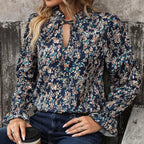 SAIDE™ | S193 TOP - PLUS SIZE CASUAL TOP