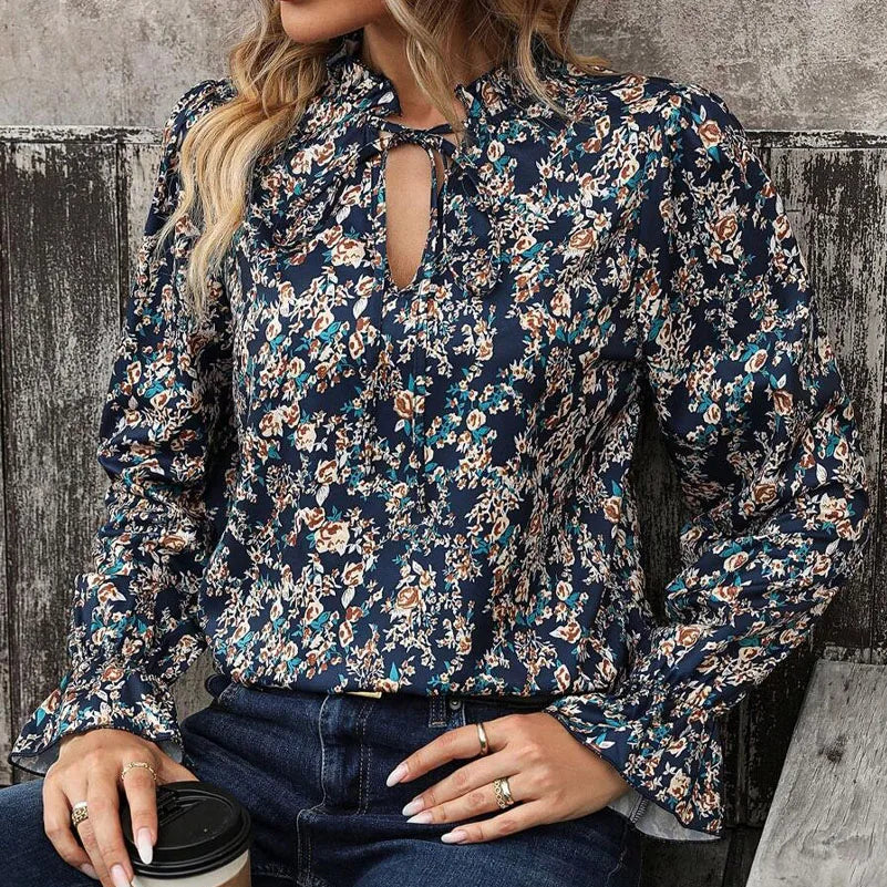 SAIDE™ | S193 TOP - PLUS SIZE CASUAL TOP
