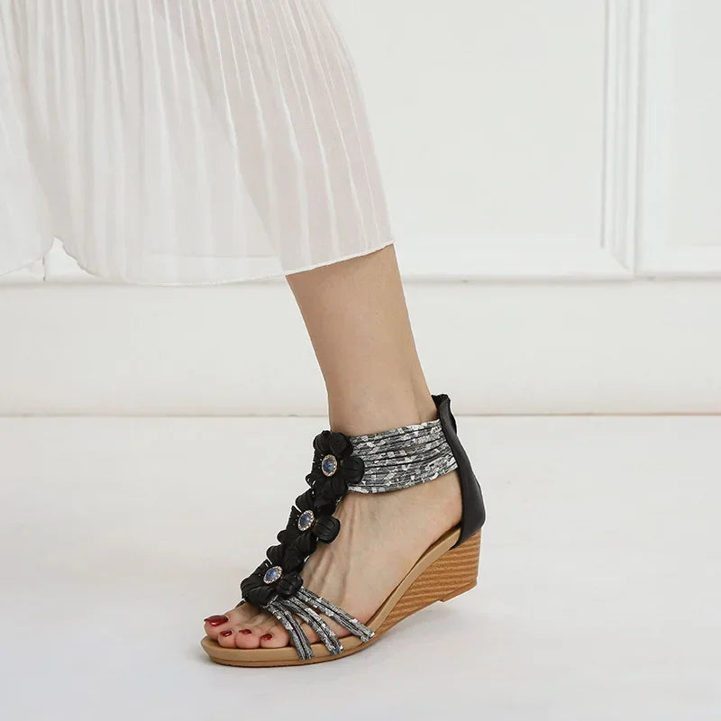SAIDE™ | S32 SANDALS - FASHION PLATFORM WEDGE SANDALS