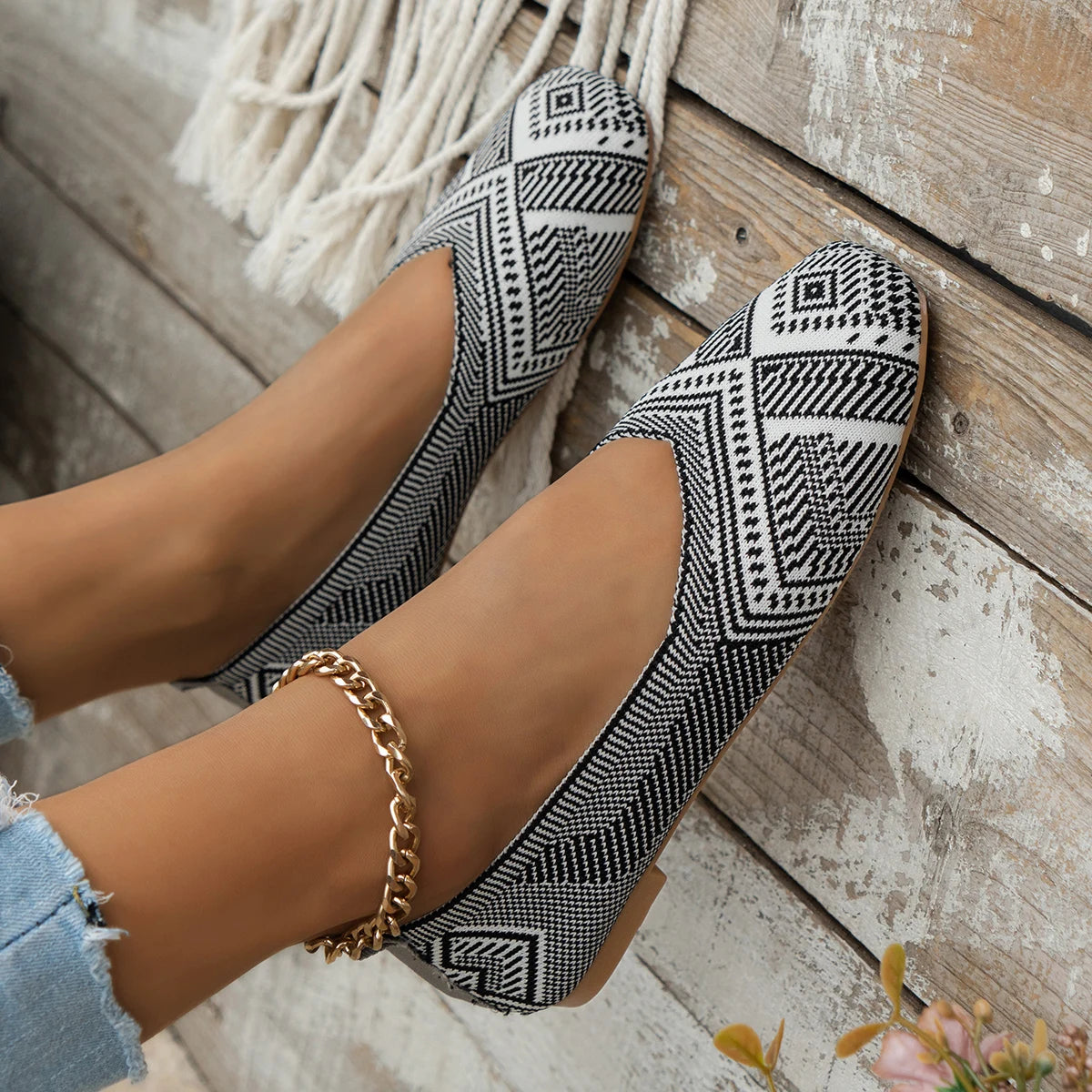 SAIDE™ | S95 SHOES - MINIMALIST SQUARE-TOE FLAT SLIP-ON SHOES