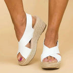 SAIDE™ | S158 SANDALS - MINIMALIST WEDGE PLATFORM SANDALS