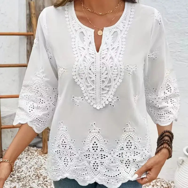 SAIDE™ | S162 SHIRT - ELEGANT LOOSE CASUAL BLOUSE