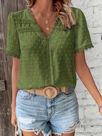 SAIDE™ | S93 BLOUSE - PLUS SIZE SUMMER CHIC ELEGANT CASUAL SHIRT