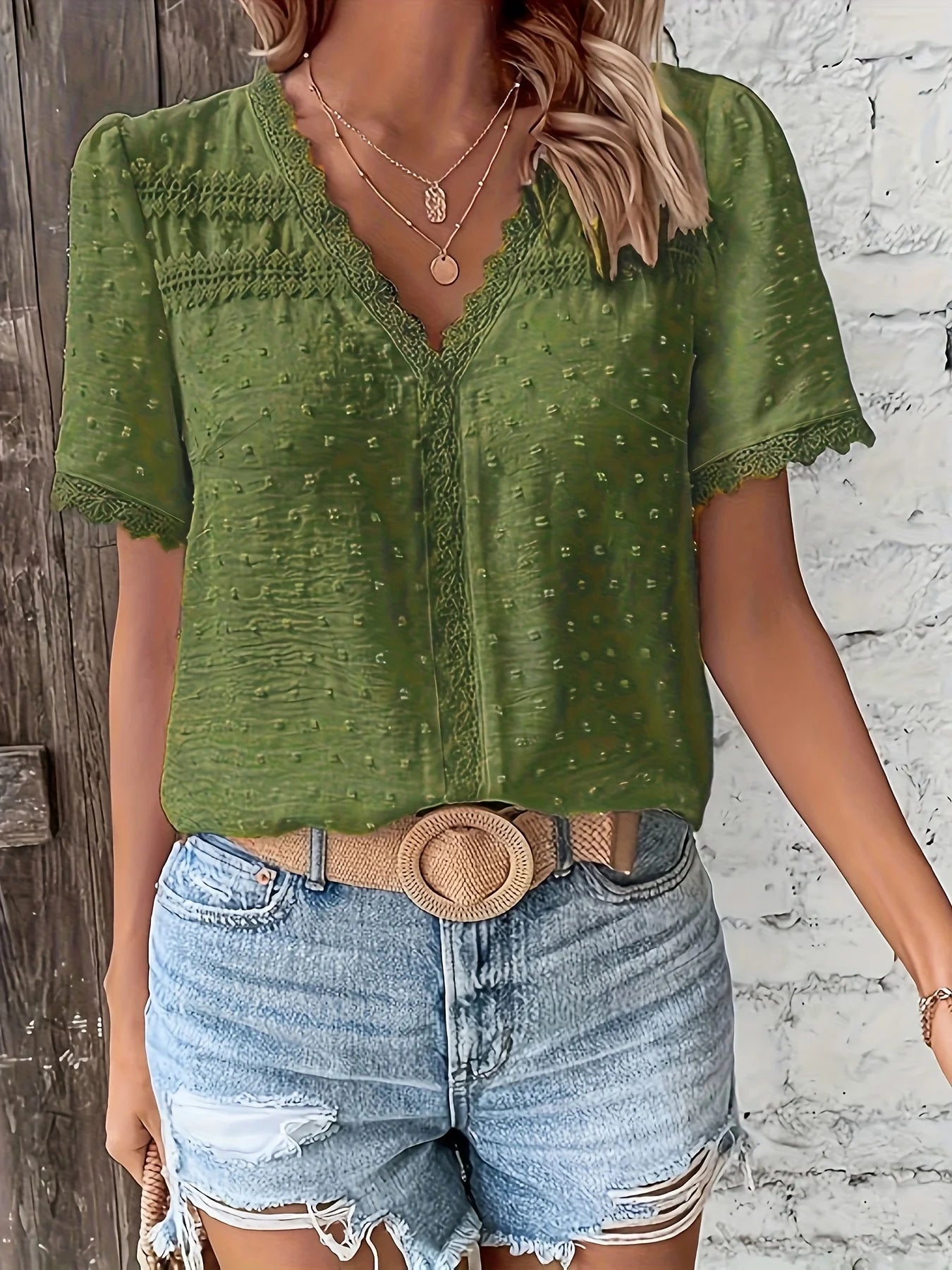 SAIDE™ | S93 BLOUSE - PLUS SIZE SUMMER CHIC ELEGANT CASUAL SHIRT