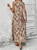 SAIDE™ | S3 FLORAL DRESS - ELEGANT A-LINE SUMMER DRESS