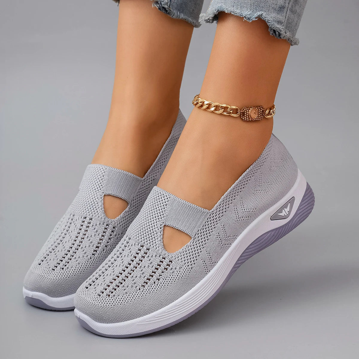 SAIDE™ | S94 SHOES - WOMEN'S SUMMER BREATHABLE MESH FLAT CASUAL SNEAKERS