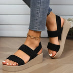 SAIDE™ | S159 SANDALS - LIGHTWEIGHT WEDGE SLINGBACK SANDALS