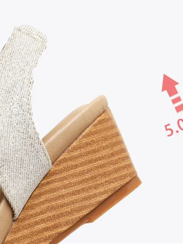 SAIDE™ | S55 SANDALS - ELEGANT LADIES WEAVE ROME WEDGE SANDALS