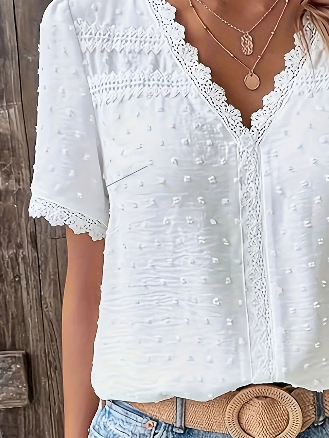 SAIDE™ | S93 BLOUSE - PLUS SIZE SUMMER CHIC ELEGANT CASUAL SHIRT