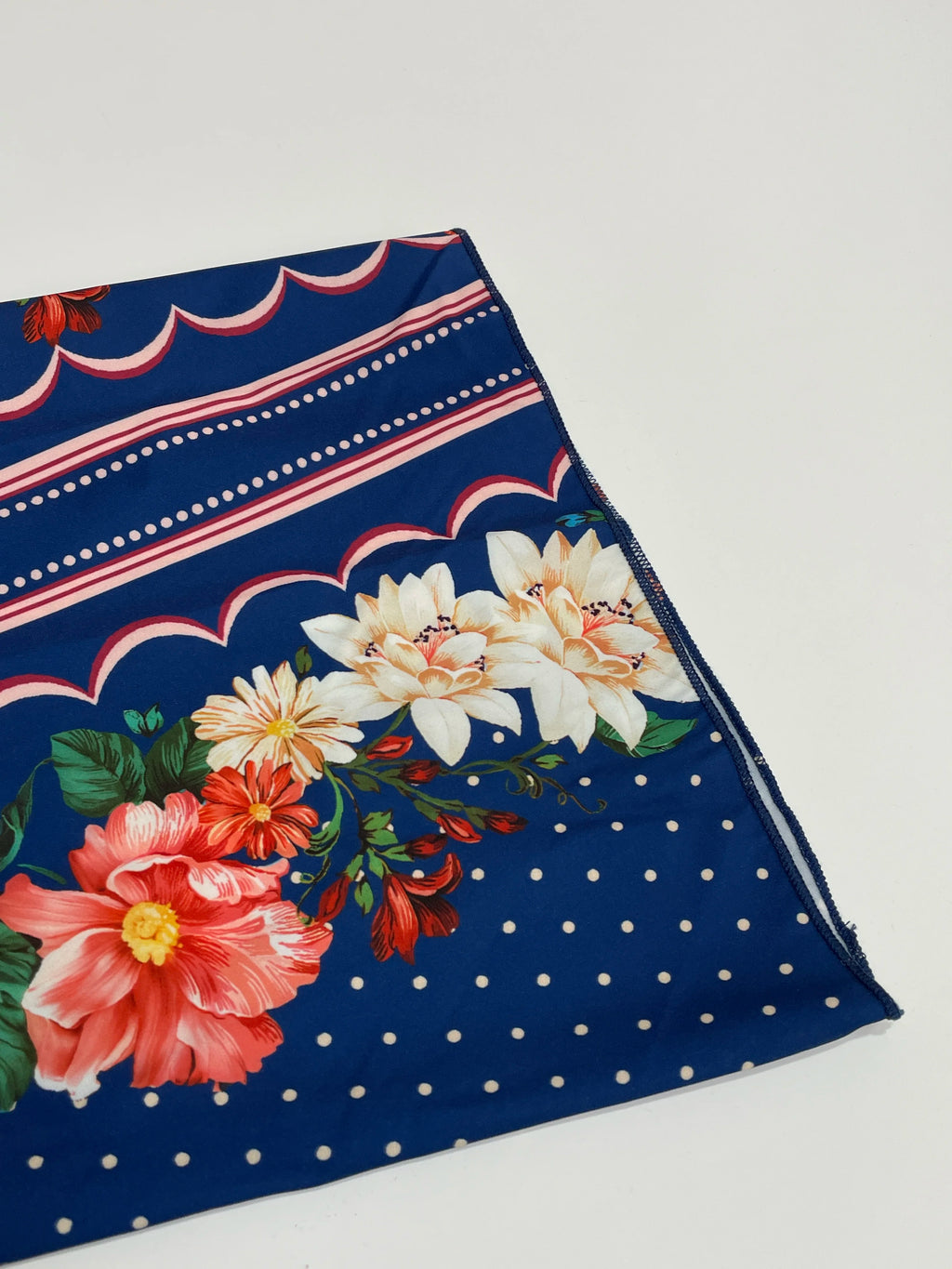 SAIDE™ | S67 DRESS - DEEP V-NECK LONG SLEEVE FLORAL A-LINE DRESS