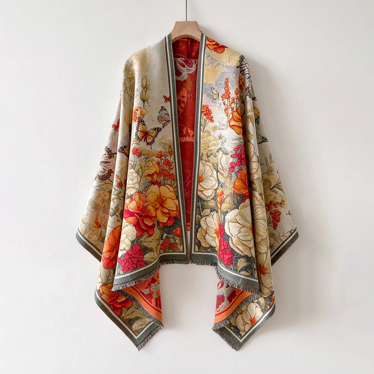 SAIDE™ | S153 SCARF - AUTUMN WINTER POLYESTER SCARF