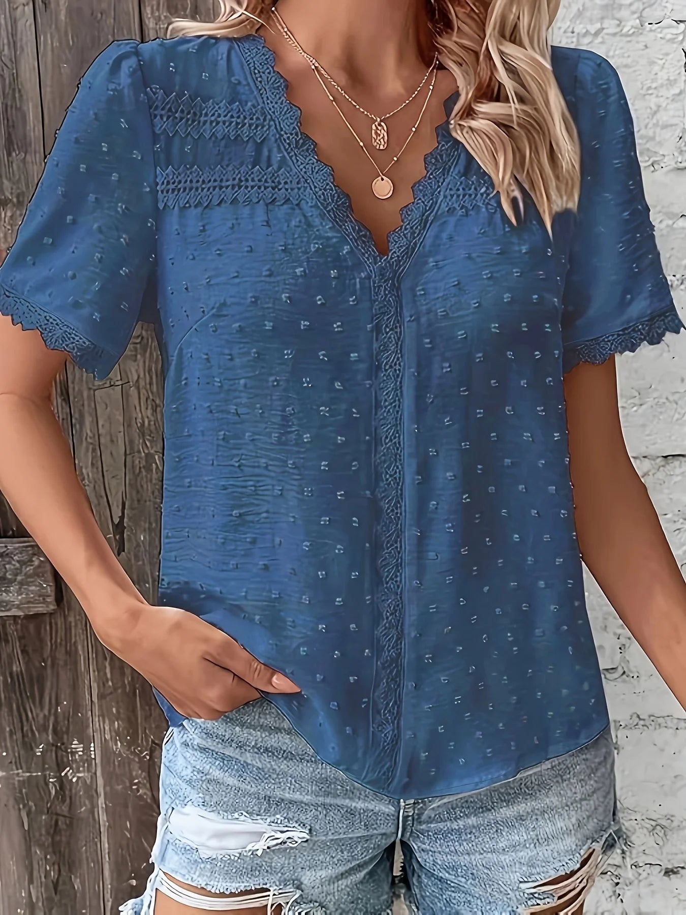 SAIDE™ | S93 BLOUSE - PLUS SIZE SUMMER CHIC ELEGANT CASUAL SHIRT