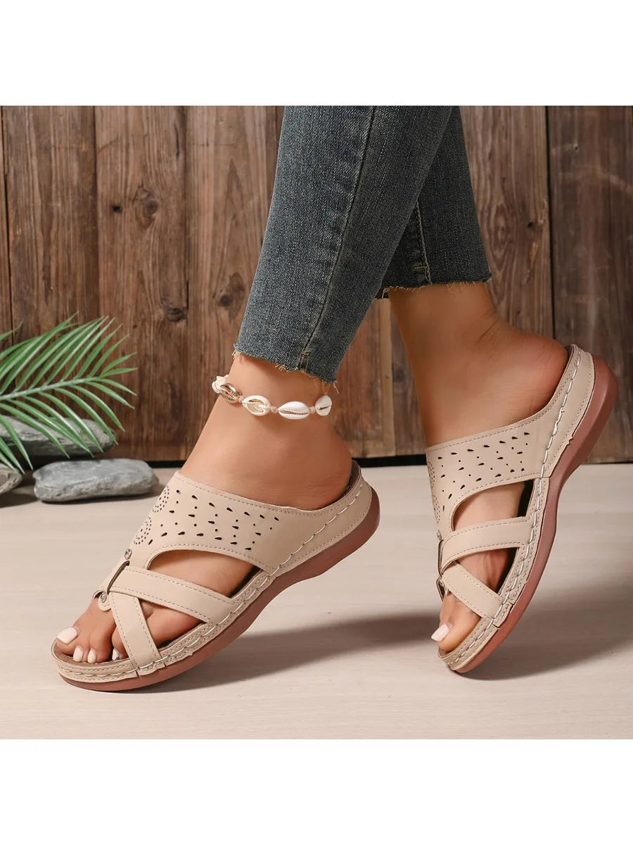 SAIDE™ | S30 SANDALS - ORTHOPEDIC WEDGE PLATFORM SANDALS