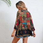 SAIDE™ | S61 TOP - SUMMER BEACH VACATION PRINTED SLEEVELESS TOP
