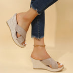 SAIDE™ | S155 SANDALS - SUMMER WEDGE PLATFORM SANDALS
