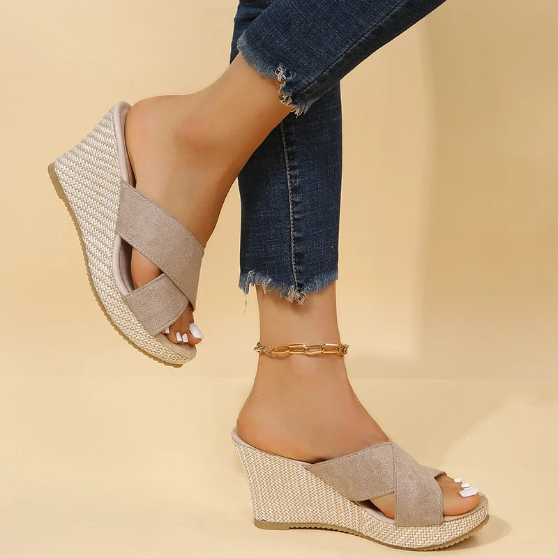 SAIDE™ | S155 SANDALS - SUMMER WEDGE PLATFORM SANDALS