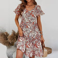 SAIDE™ | S152 DRESS - PLUS SIZE ELEGANT A-LINE MAXI DRESS