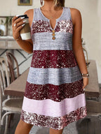 SAIDE™ | S170 DRESS - PLUS SIZE ELEGANT MAXI DRESS