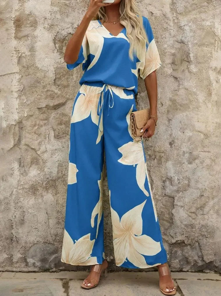 SAIDE™ | S9 TWO PIECE SET - BATWING SLEEVE TOP AND PANTS