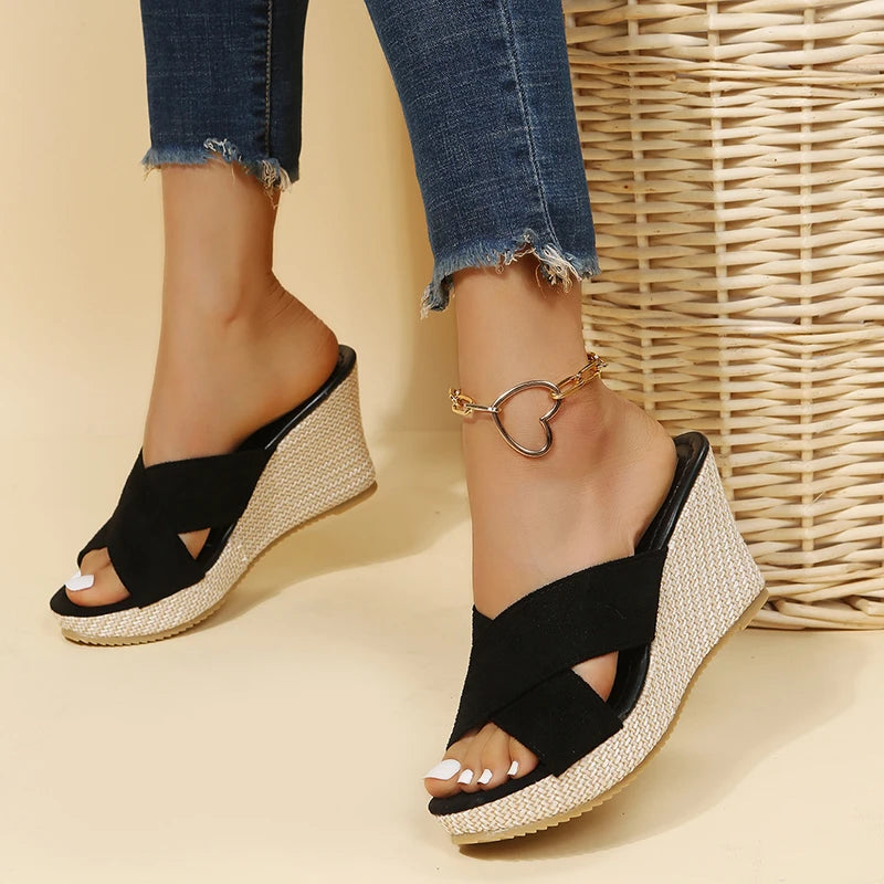 SAIDE™ | S155 SANDALS - SUMMER WEDGE PLATFORM SANDALS