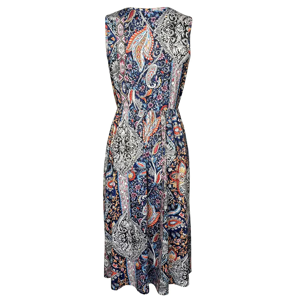 SAIDE™ | S173 DRESS - ELEGANT MAXI DRESS