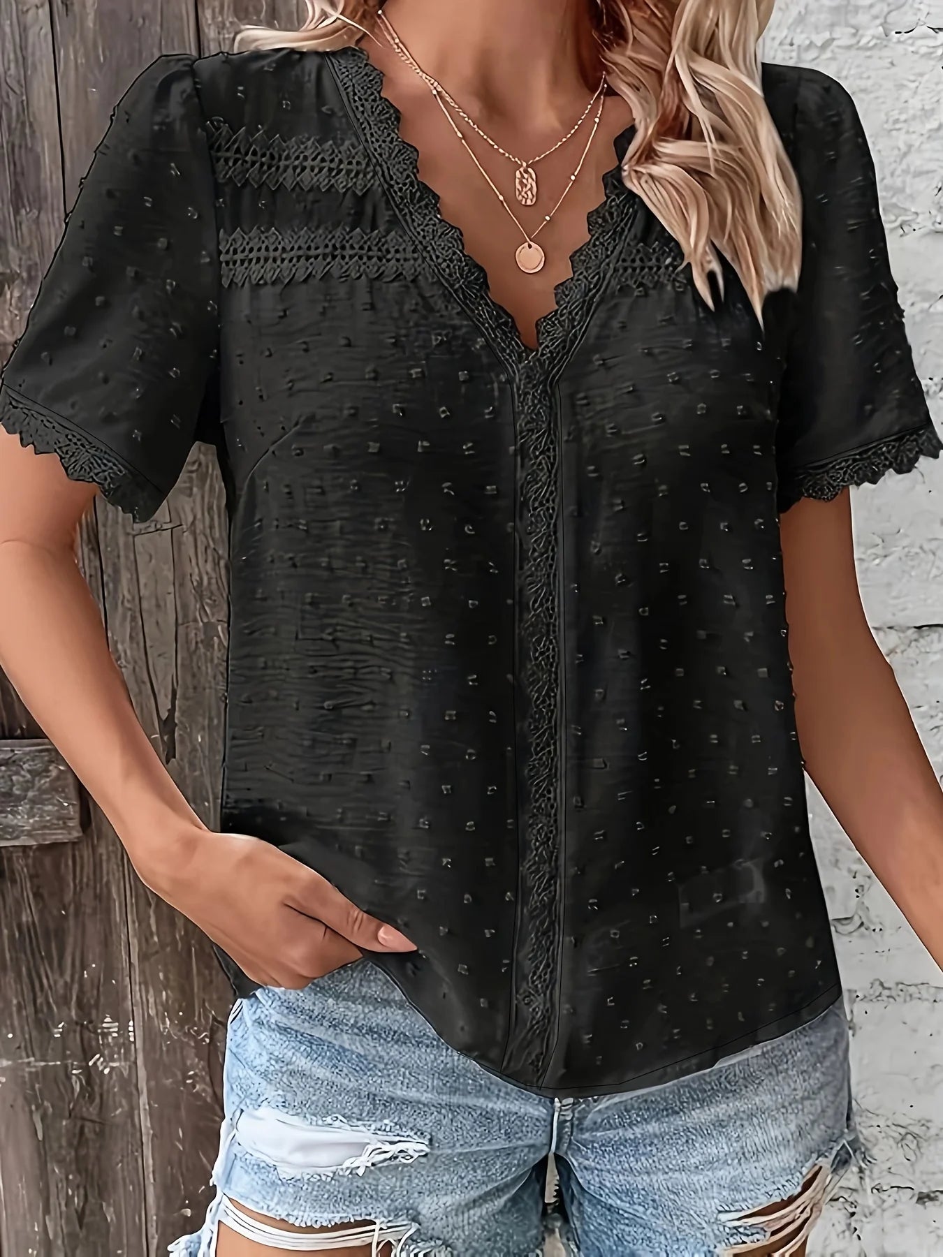 SAIDE™ | S93 BLOUSE - PLUS SIZE SUMMER CHIC ELEGANT CASUAL SHIRT