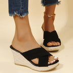 SAIDE™ | S155 SANDALS - SUMMER WEDGE PLATFORM SANDALS