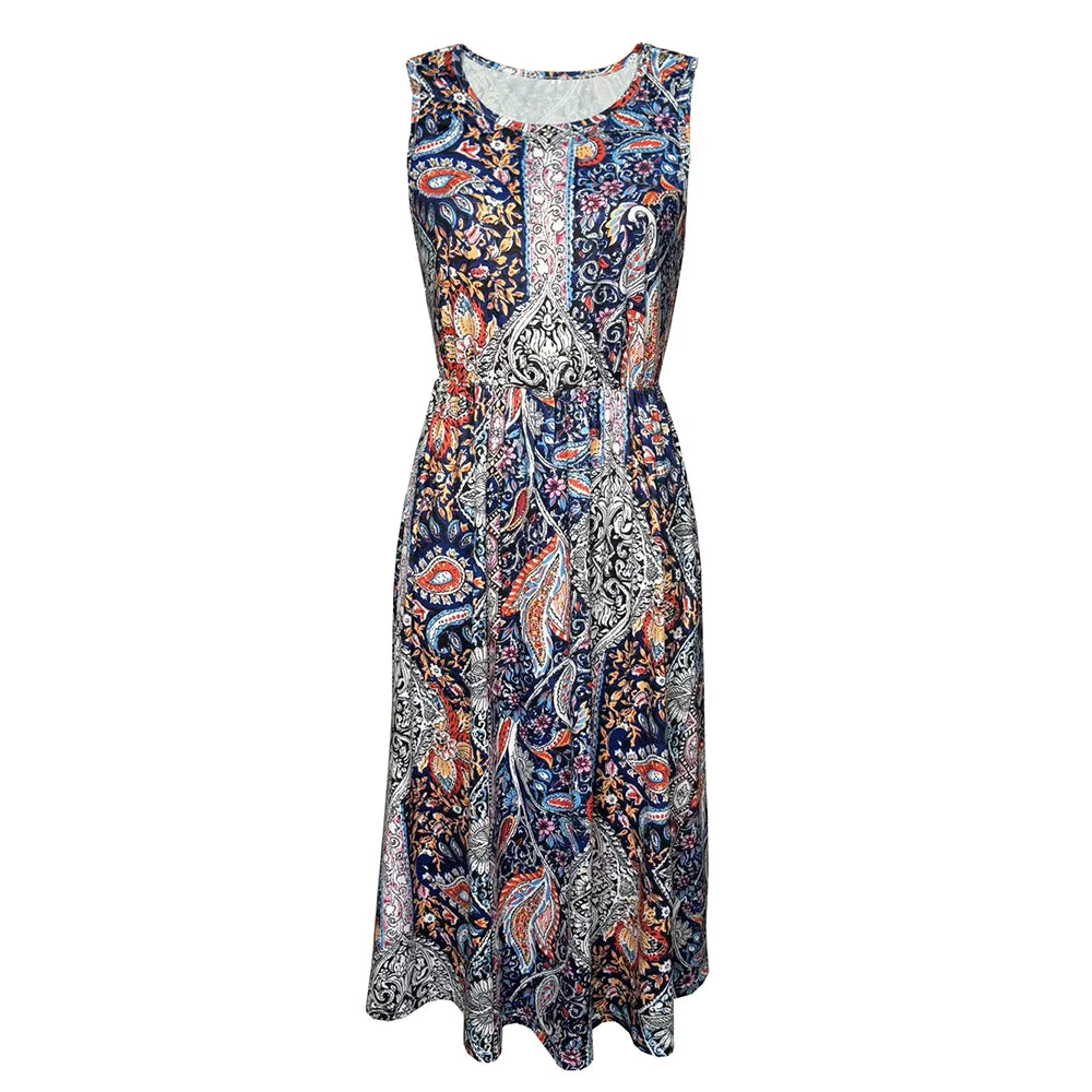 SAIDE™ | S173 DRESS - ELEGANT MAXI DRESS