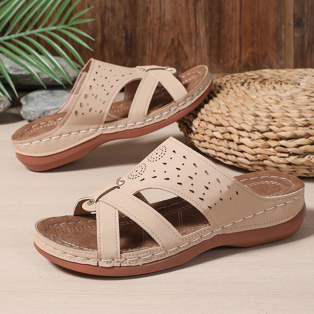 SAIDE™ | S30 SANDALS - ORTHOPEDIC WEDGE PLATFORM SANDALS