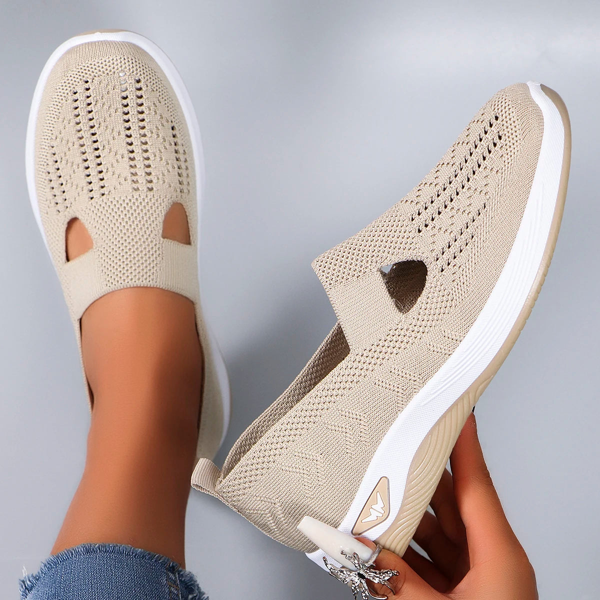 SAIDE™ | S94 SHOES - WOMEN'S SUMMER BREATHABLE MESH FLAT CASUAL SNEAKERS