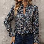 SAIDE™ | S193 TOP - PLUS SIZE CASUAL TOP