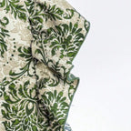 SAIDE™ | S36 TWO PIECE SET - RUFFLED SLEEVE PRINT TOP AND BELTED TROUSERS SET