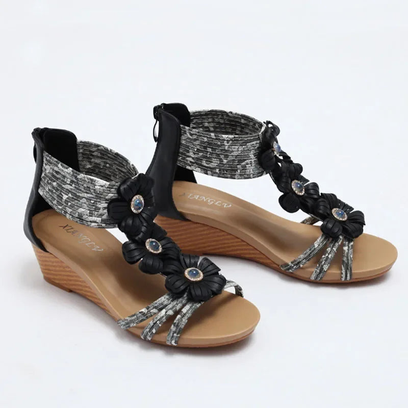 SAIDE™ | S32 SANDALS - FASHION PLATFORM WEDGE SANDALS