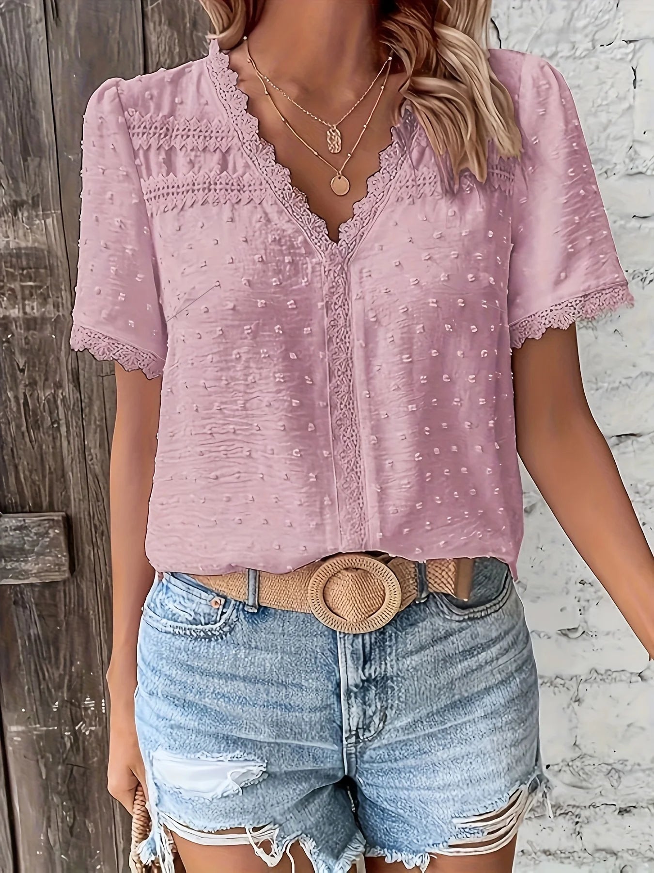 SAIDE™ | S93 BLOUSE - PLUS SIZE SUMMER CHIC ELEGANT CASUAL SHIRT