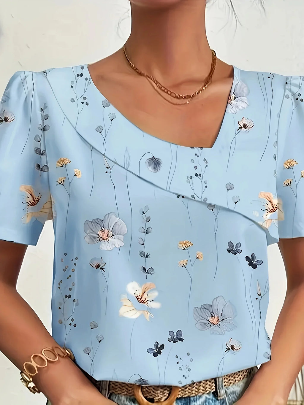 SAIDE™ | S96 BLOUSE - ELEGANT LOOSE FASHION TEMPERAMENT LONG SLEEVE PRINTED SHIRT