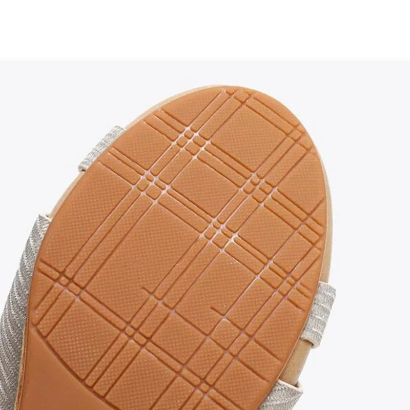 SAIDE™ | S55 SANDALS - ELEGANT LADIES WEAVE ROME WEDGE SANDALS