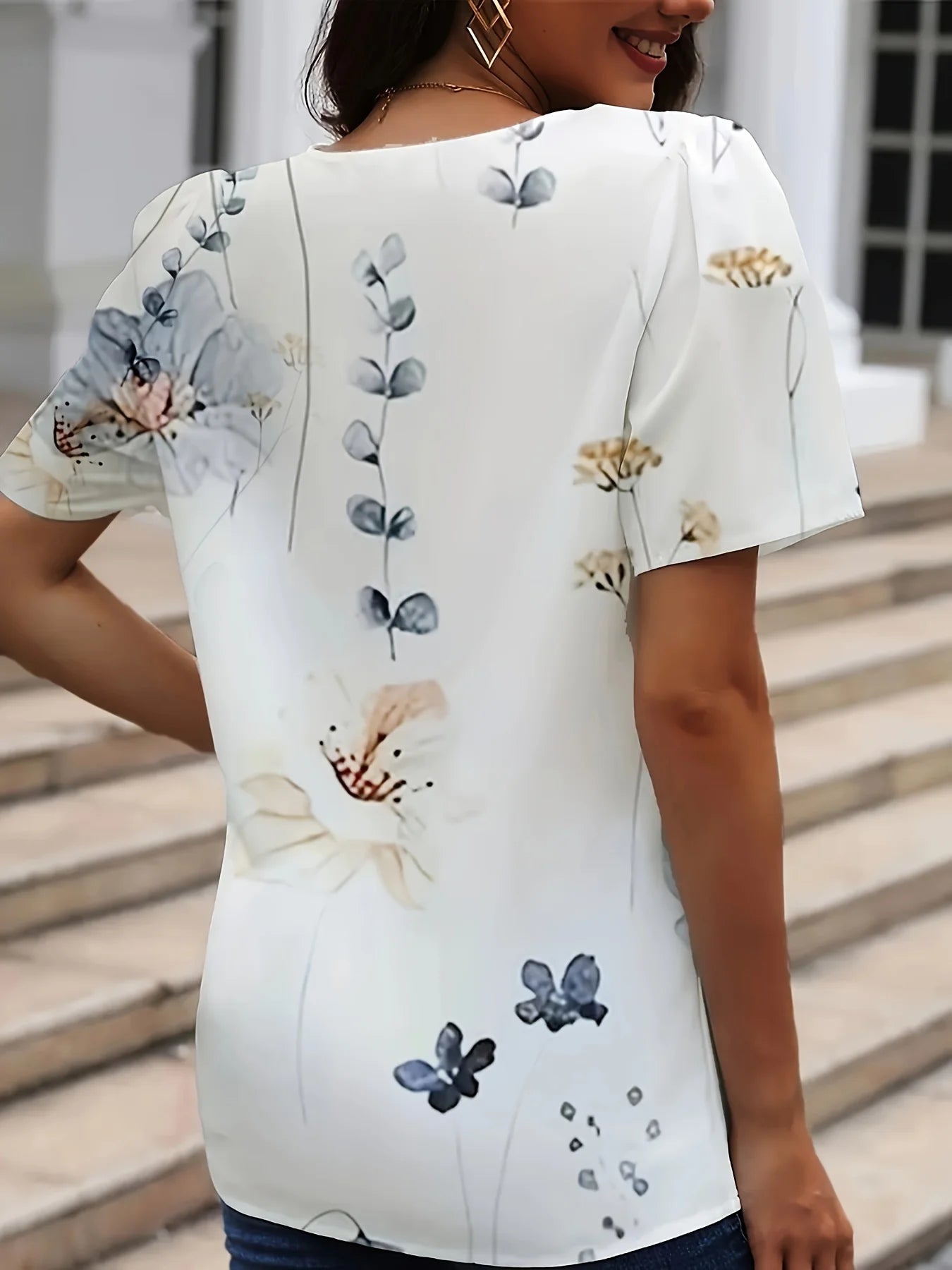 SAIDE™ | S96 BLOUSE - ELEGANT LOOSE FASHION TEMPERAMENT LONG SLEEVE PRINTED SHIRT