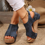 SAIDE™ | S41 SANDALS - ELEGANT WEDGE SANDALS