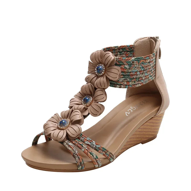 SAIDE™ | S32 SANDALS - FASHION PLATFORM WEDGE SANDALS