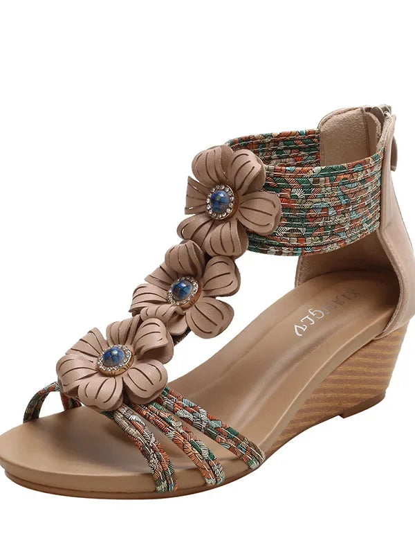 SAIDE™ | S32 SANDALS - FASHION PLATFORM WEDGE SANDALS