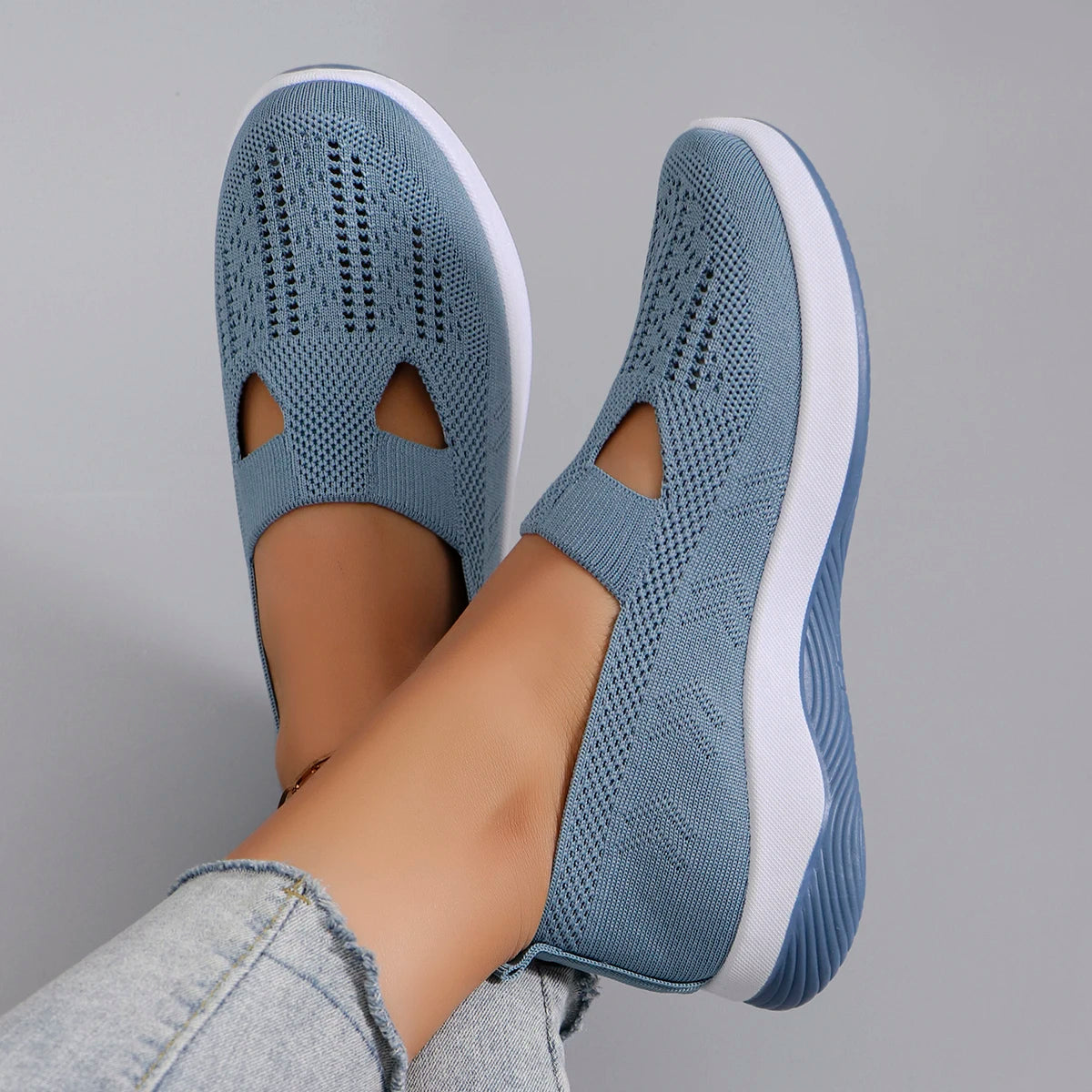 SAIDE™ | S94 SHOES - WOMEN'S SUMMER BREATHABLE MESH FLAT CASUAL SNEAKERS