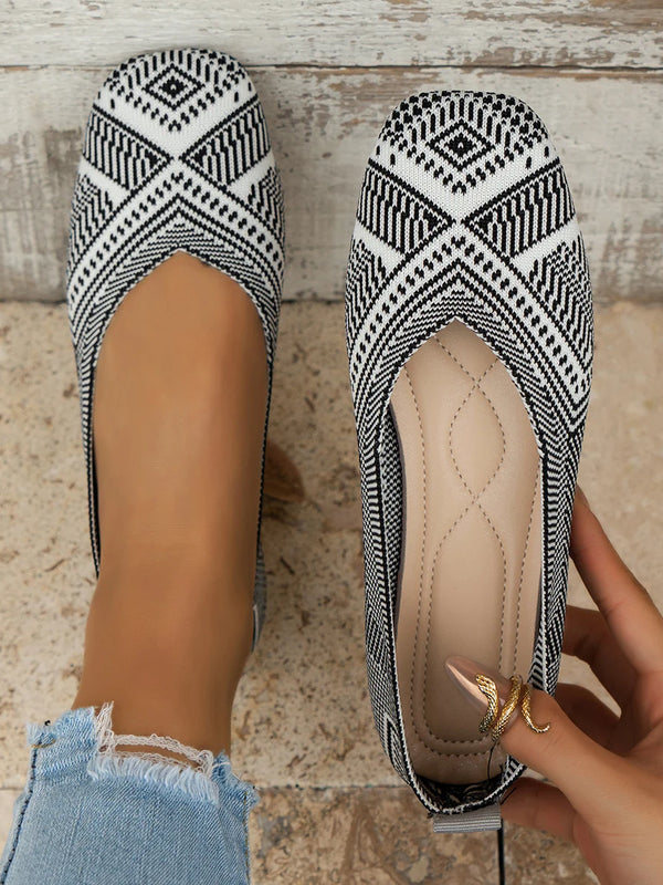 SAIDE™ | S95 SHOES - MINIMALIST SQUARE-TOE FLAT SLIP-ON SHOES
